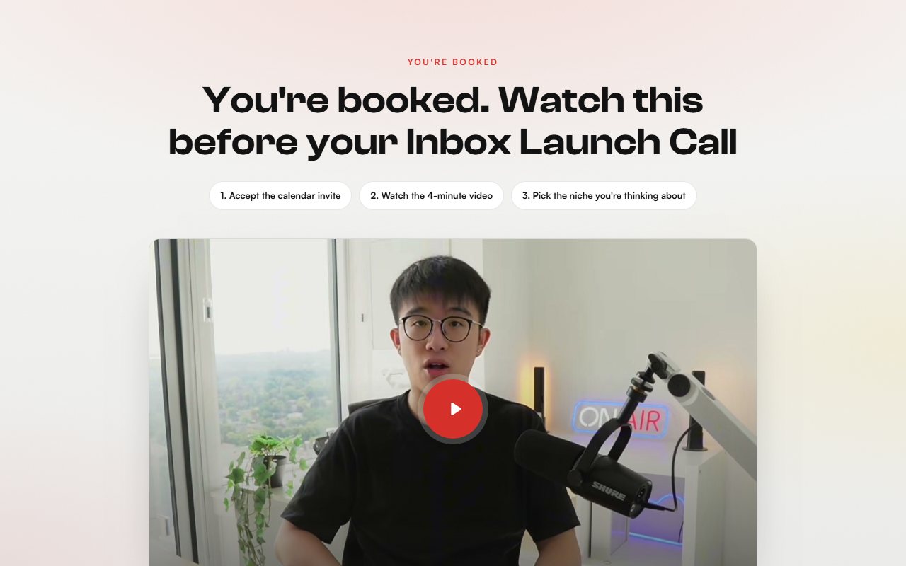 Booked page preview